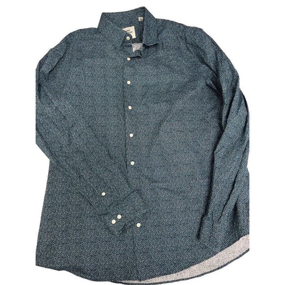 Ben Sherman Tailored Slim Fit Long Sleeve Button Down 17 34/35 - Picture 1 of 6